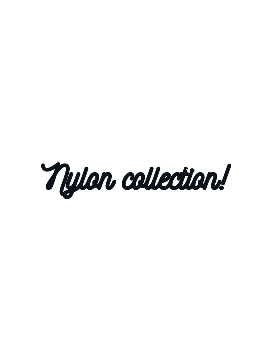 Collezione NYLON NERO basic