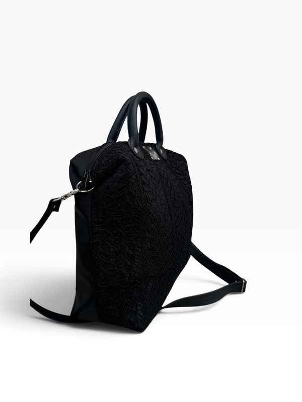 Baby Bauletto Pizzo Nero