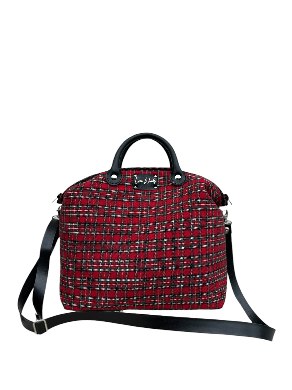 Baby tartan rosso