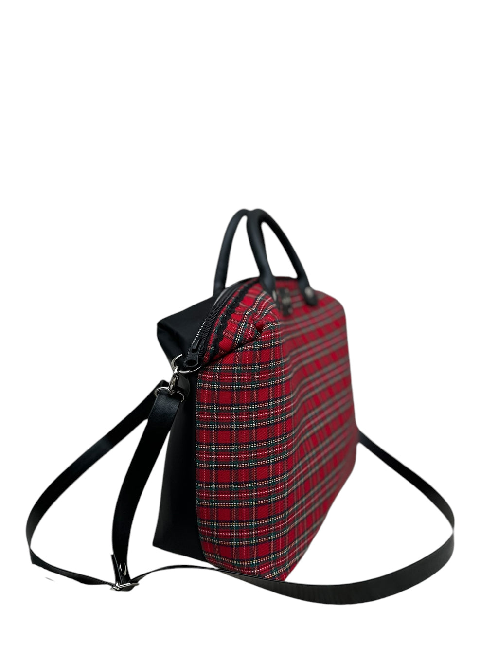 Baby tartan rosso