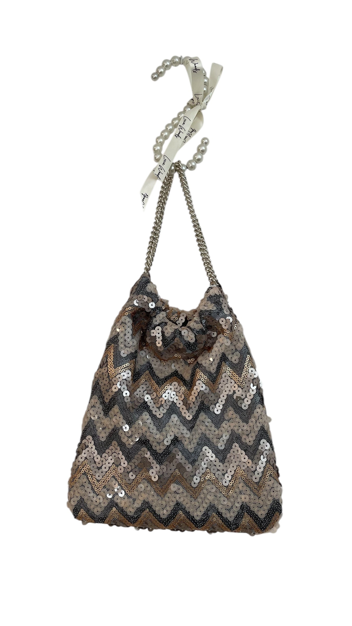 BonBon sacchettino paillettes "stile missoni"