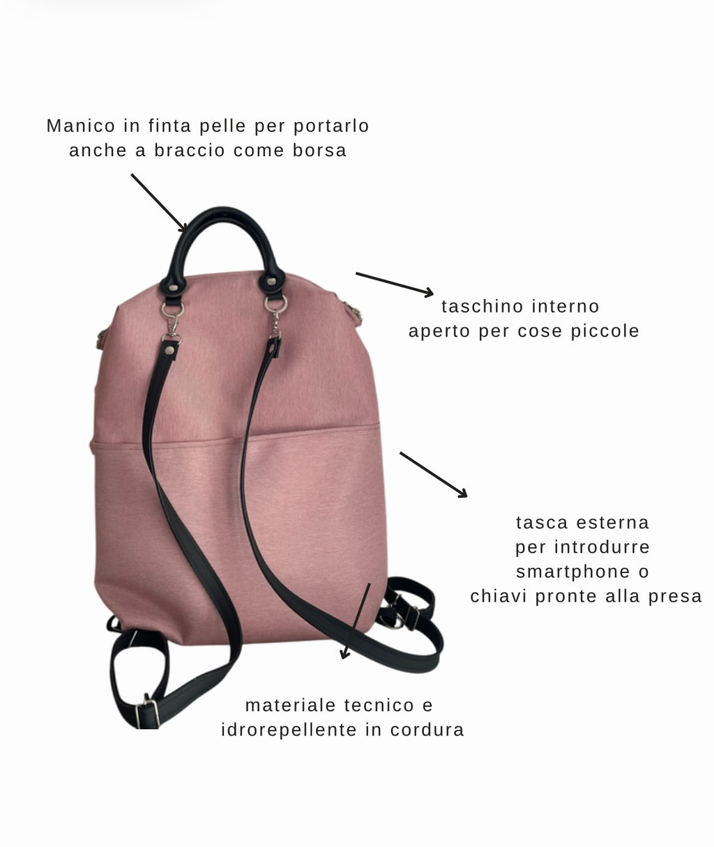 Zaino color ROSA