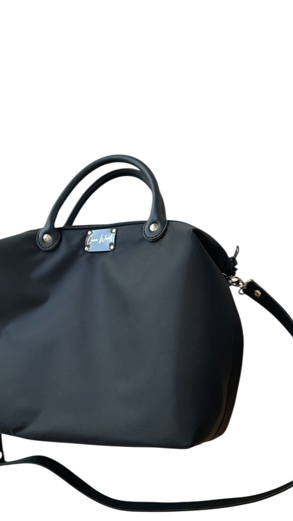 Bauletto grande in NYLON NERO PREORDINE*