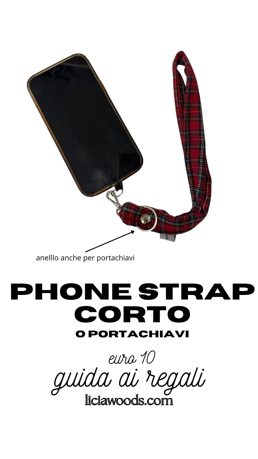Portachiavi -phonestrap corto