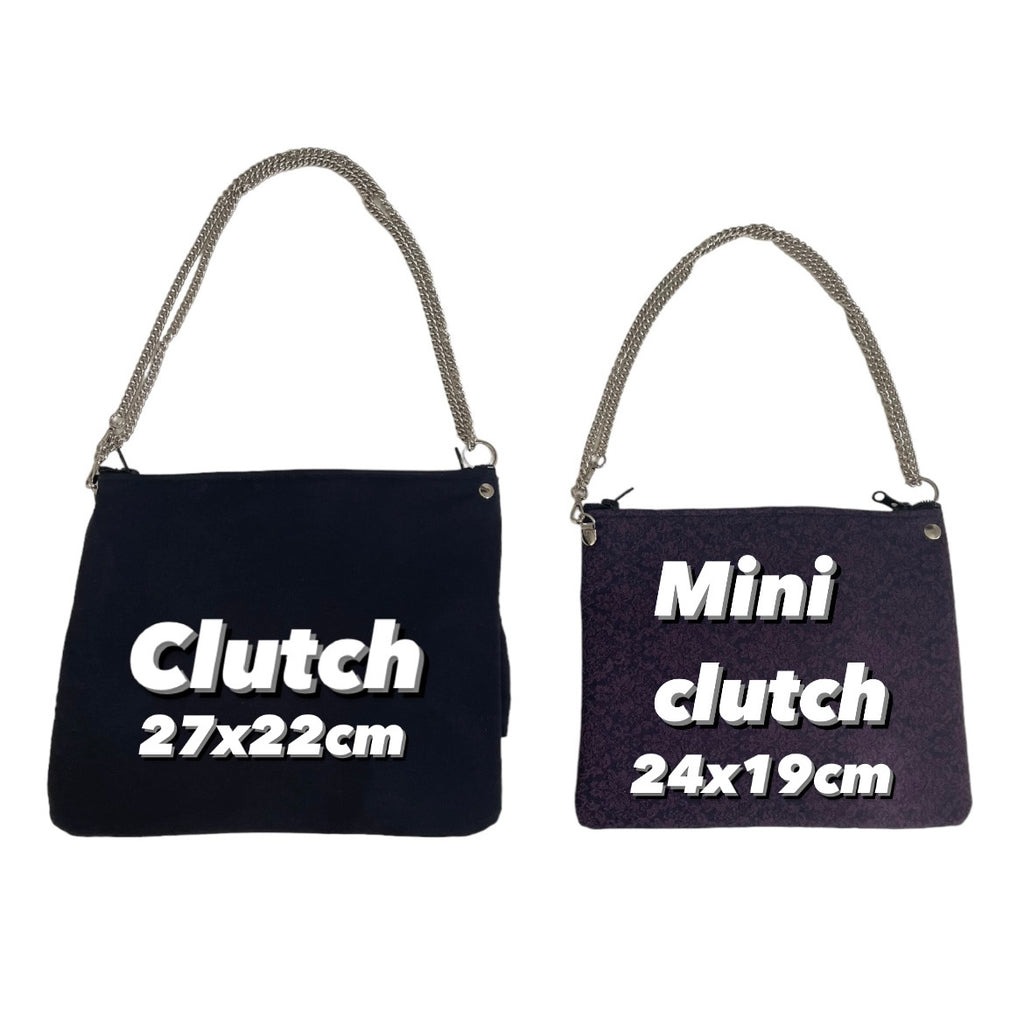 Clutch e Mini clutch personalizzata scegli tessuto