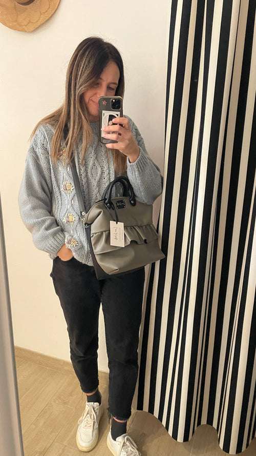 Baby Bauletto Frappa Tortora