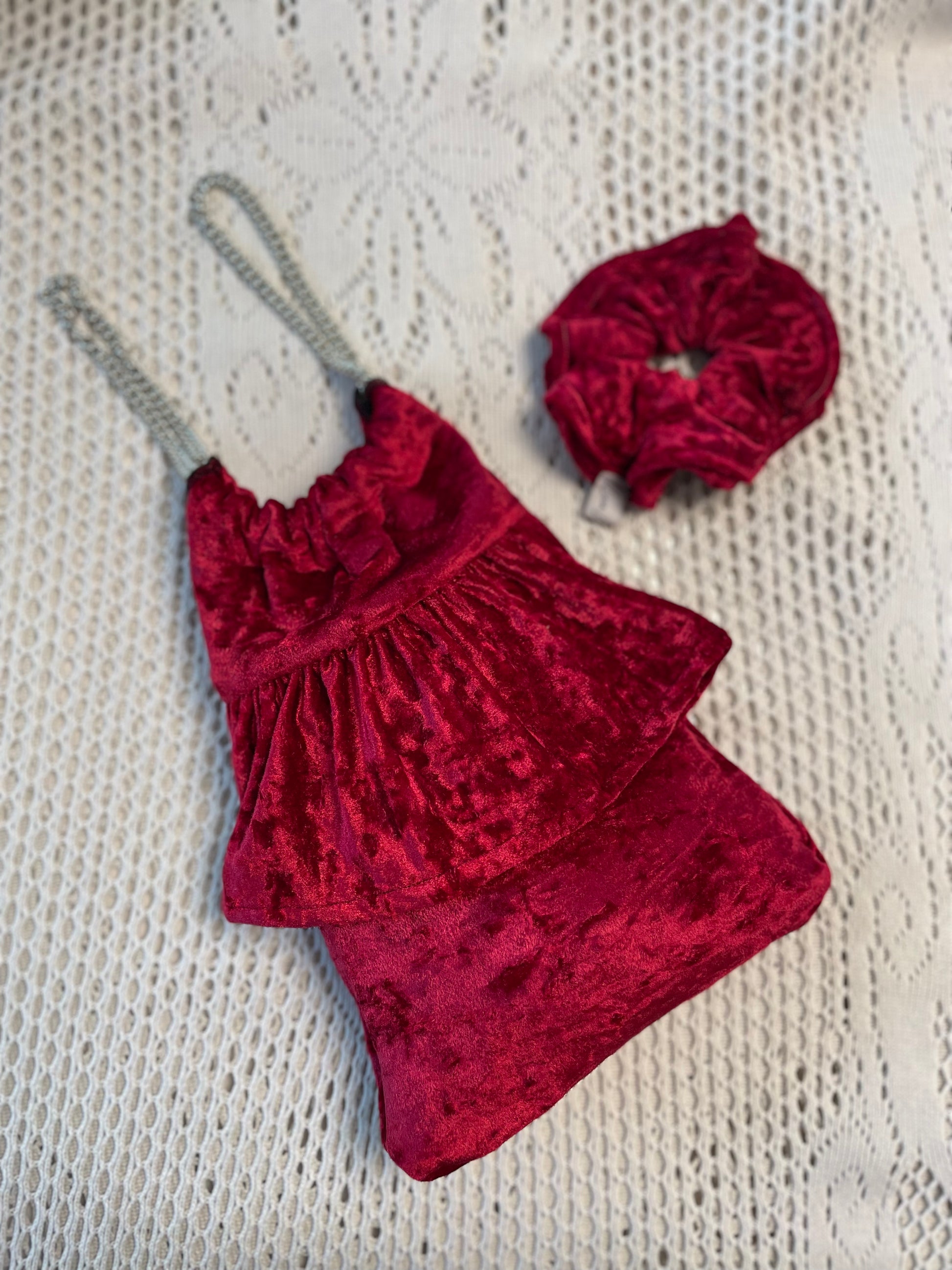 Bon Bon Velluto Rosso Natale