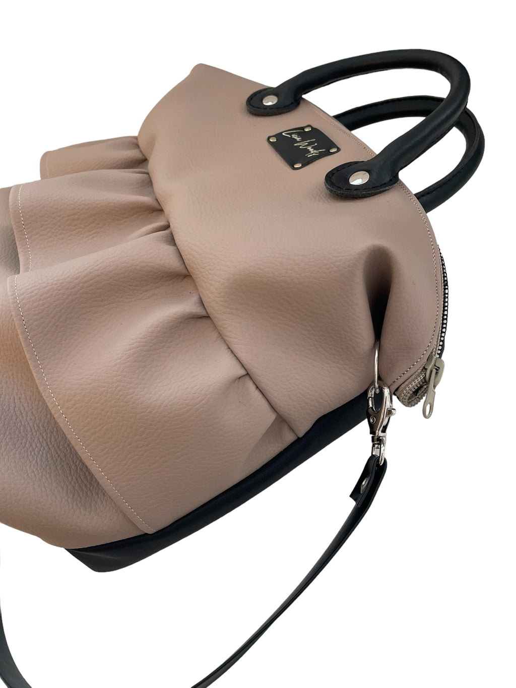 Baby bauletto Cipria con frappa