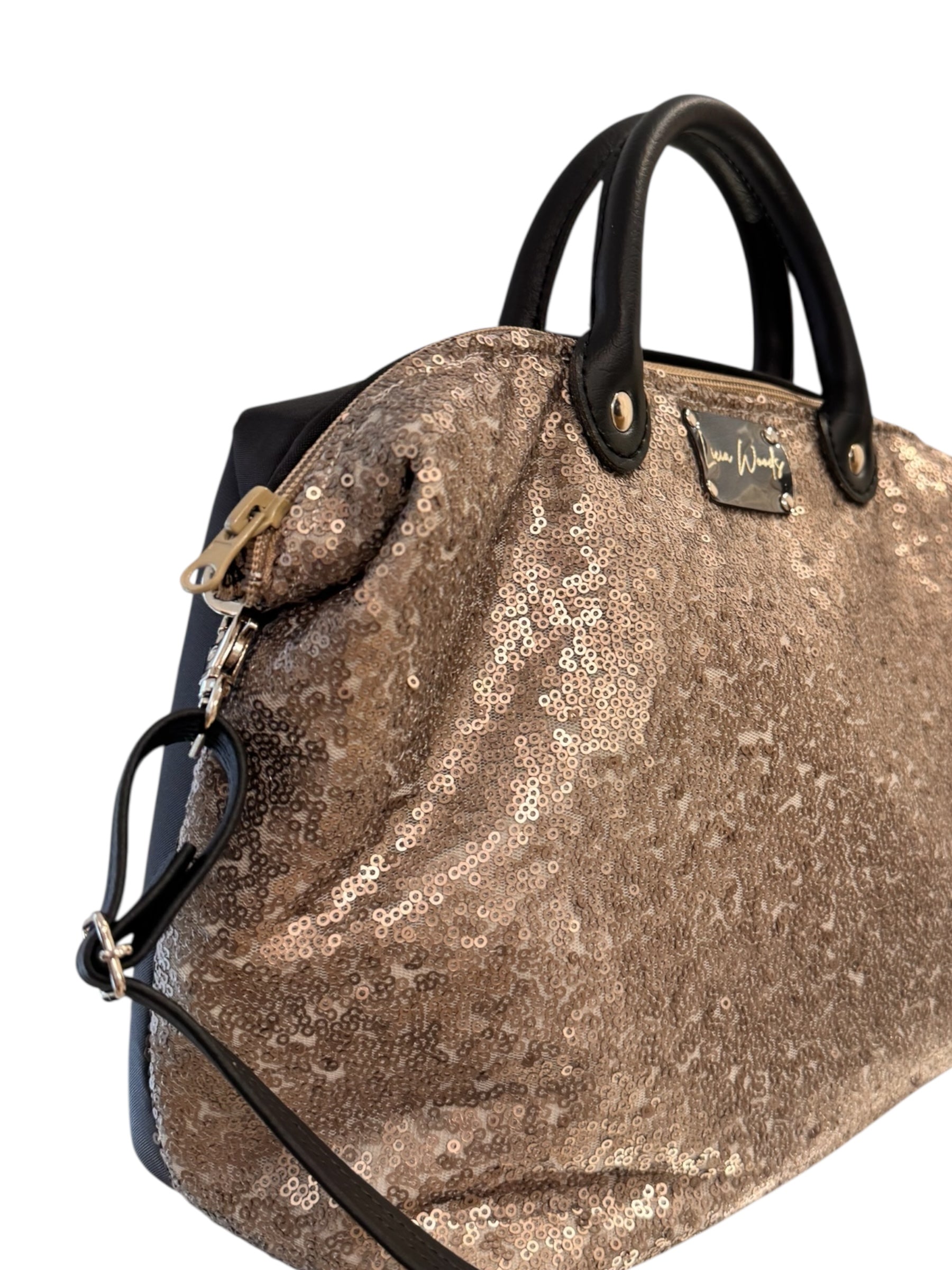 Baby Bauletto paillettes argento PREORDINE*