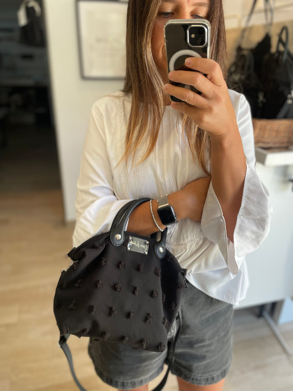 Mini Bauletto pois rilievo