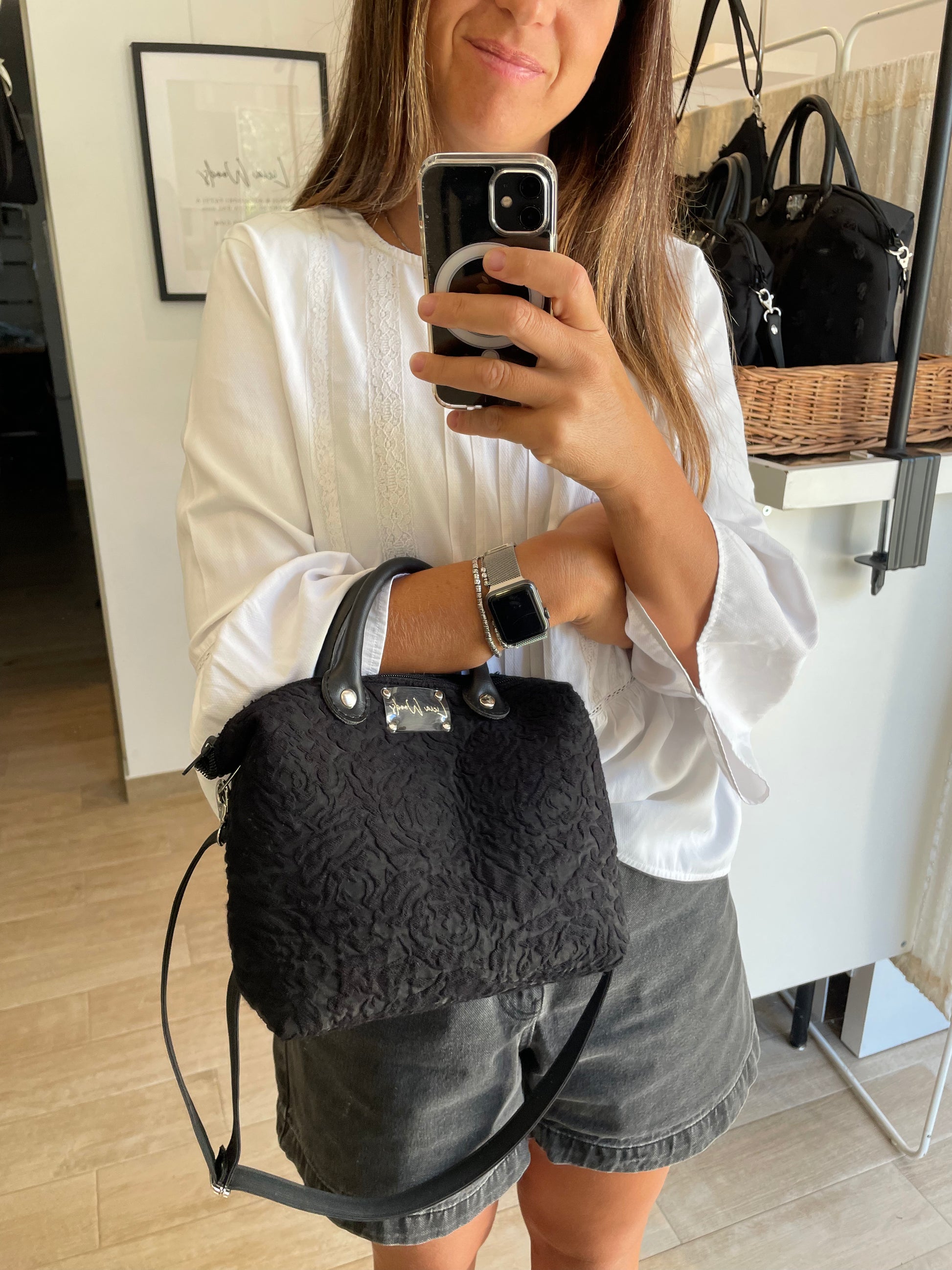 Mini Bauletto broccato