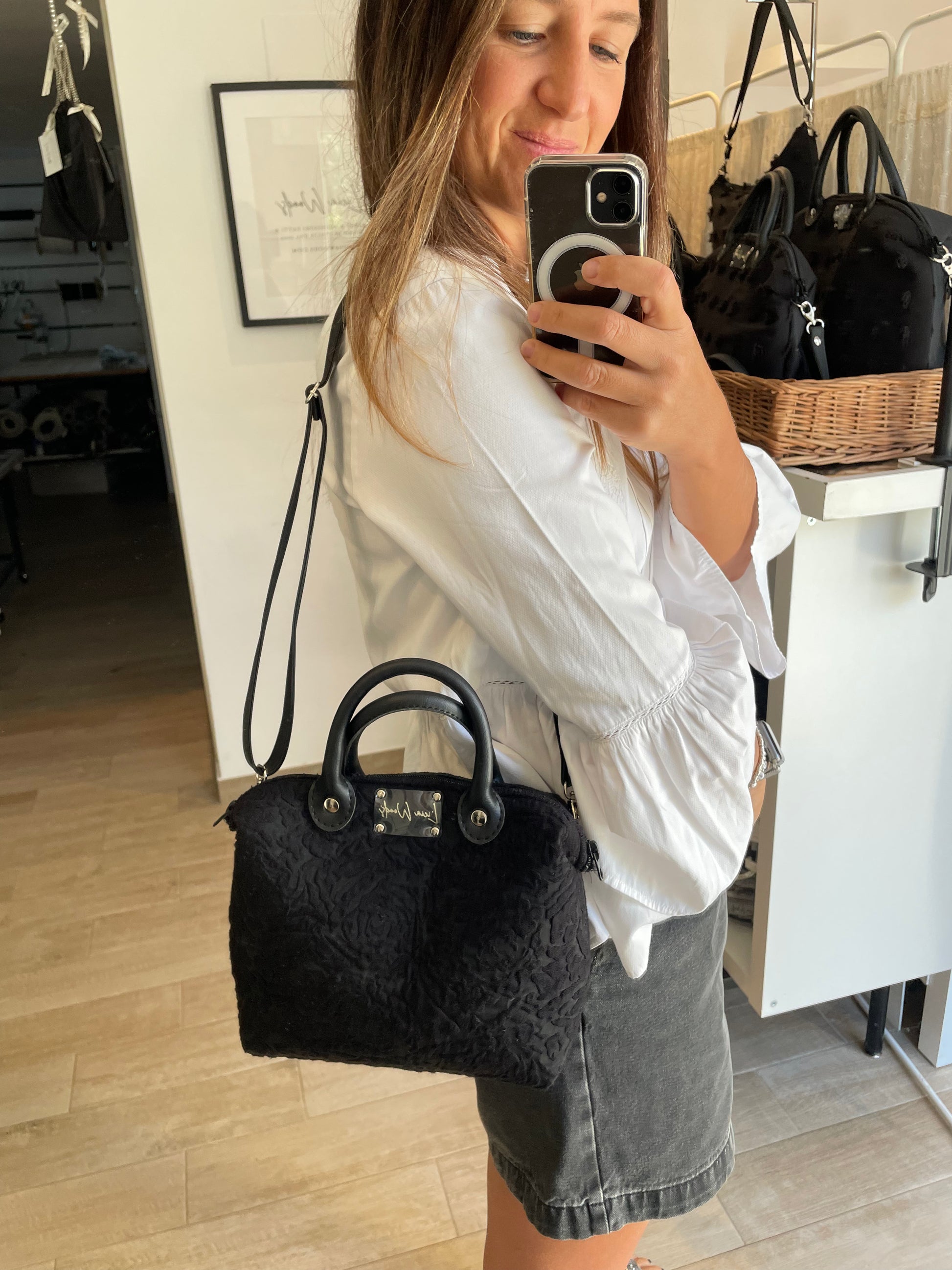 Mini Bauletto broccato