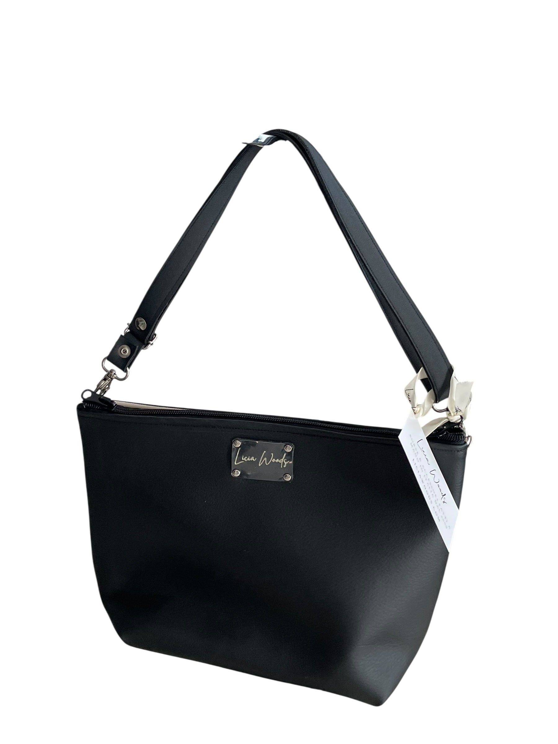 LUNA NERA finta pelle