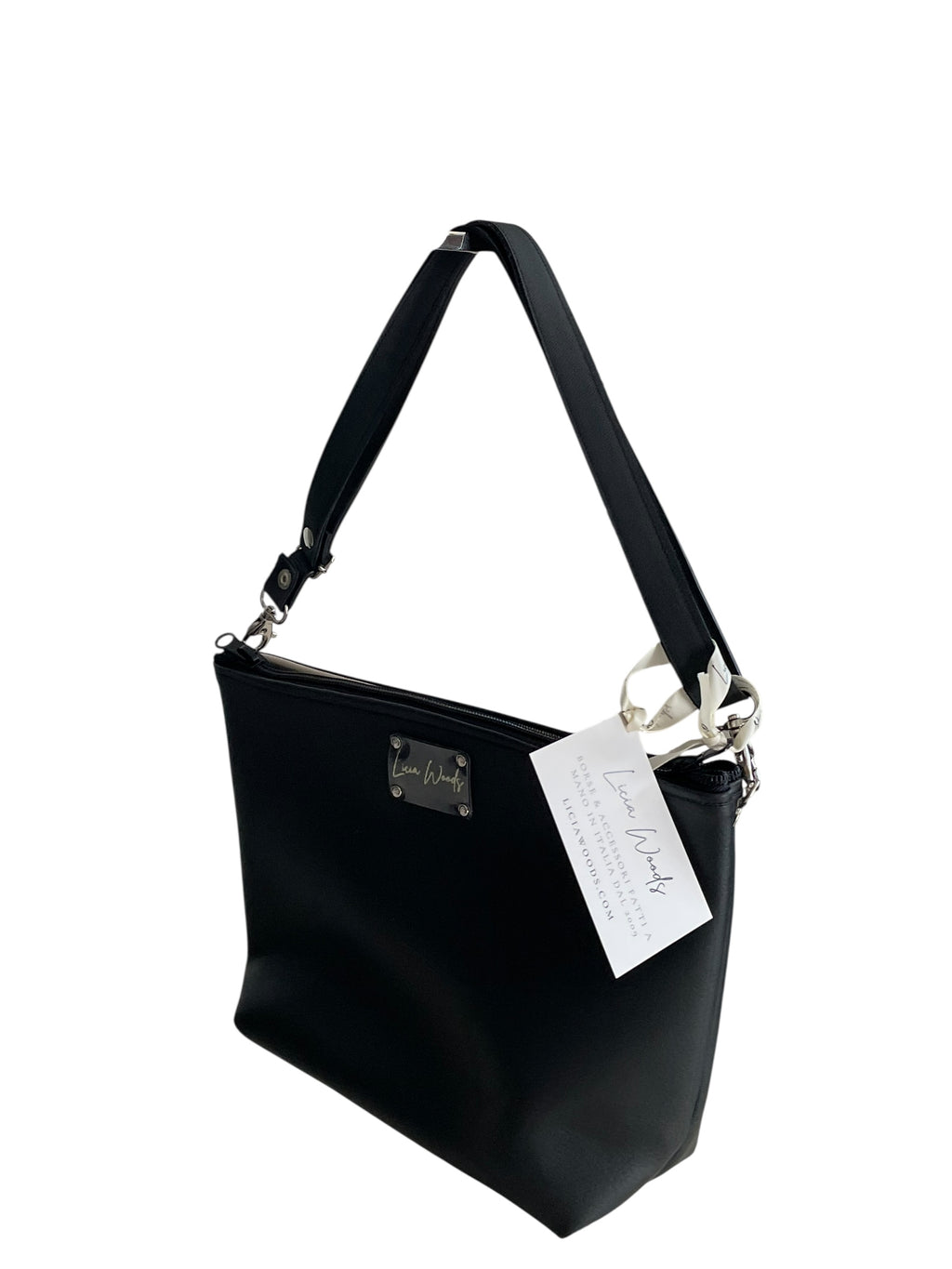 LUNA NERA finta pelle