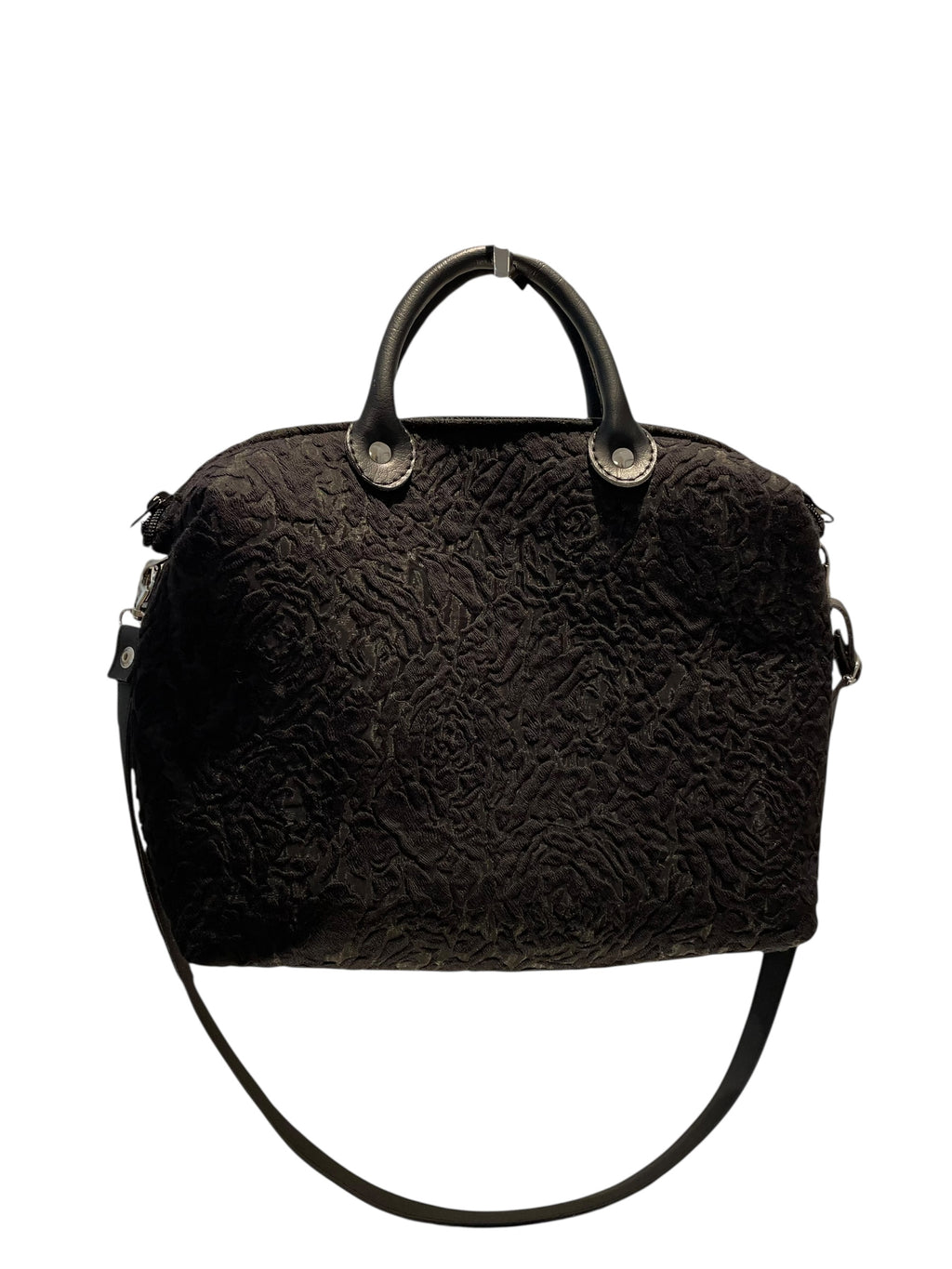 Bauletto Grande broccato con frappa