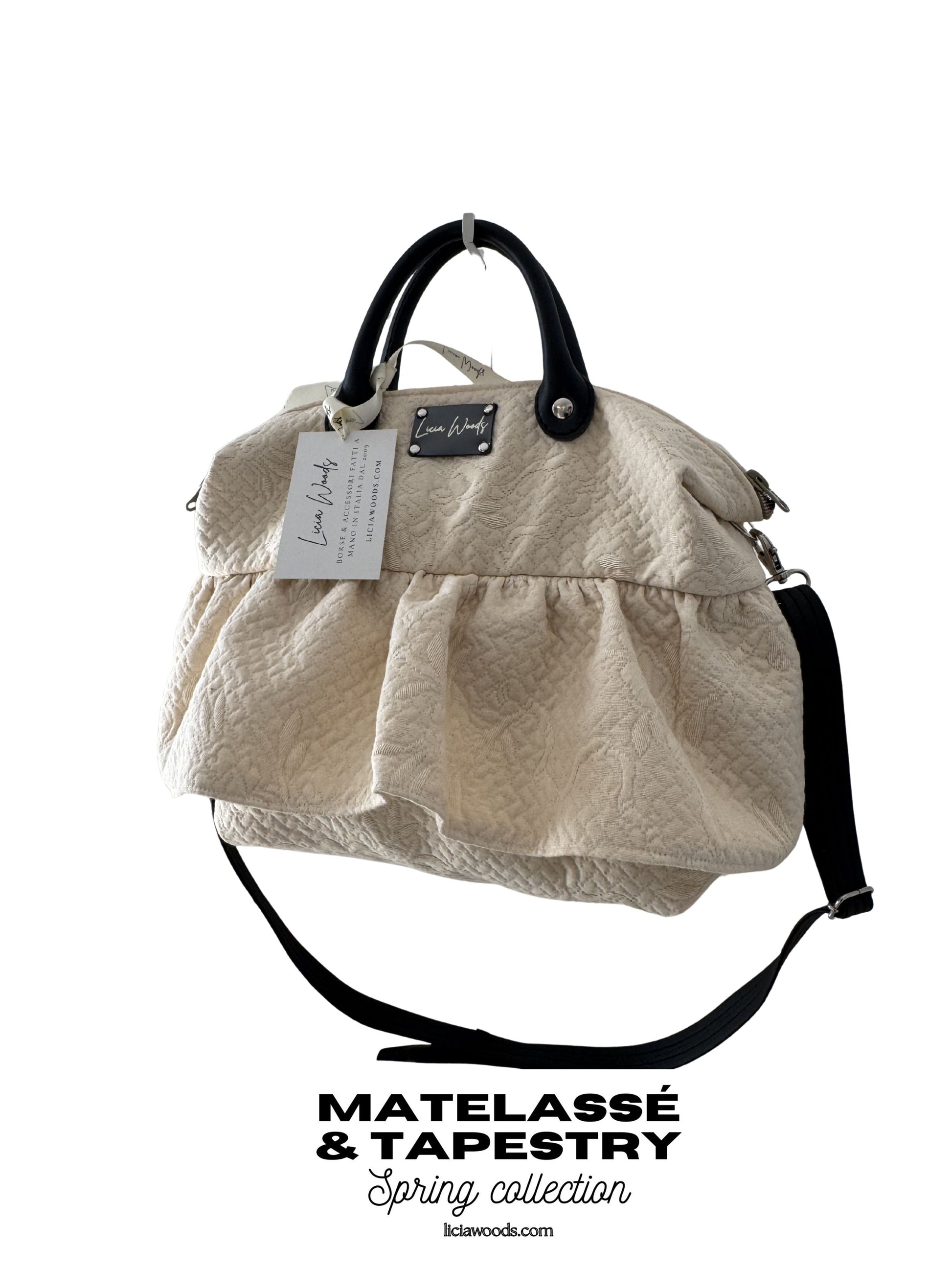 Baby bauletto Matelassè con frappa