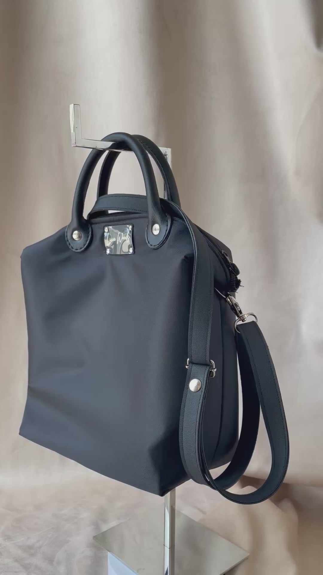 BABY bauletto NYLON NERO PREORDINE*