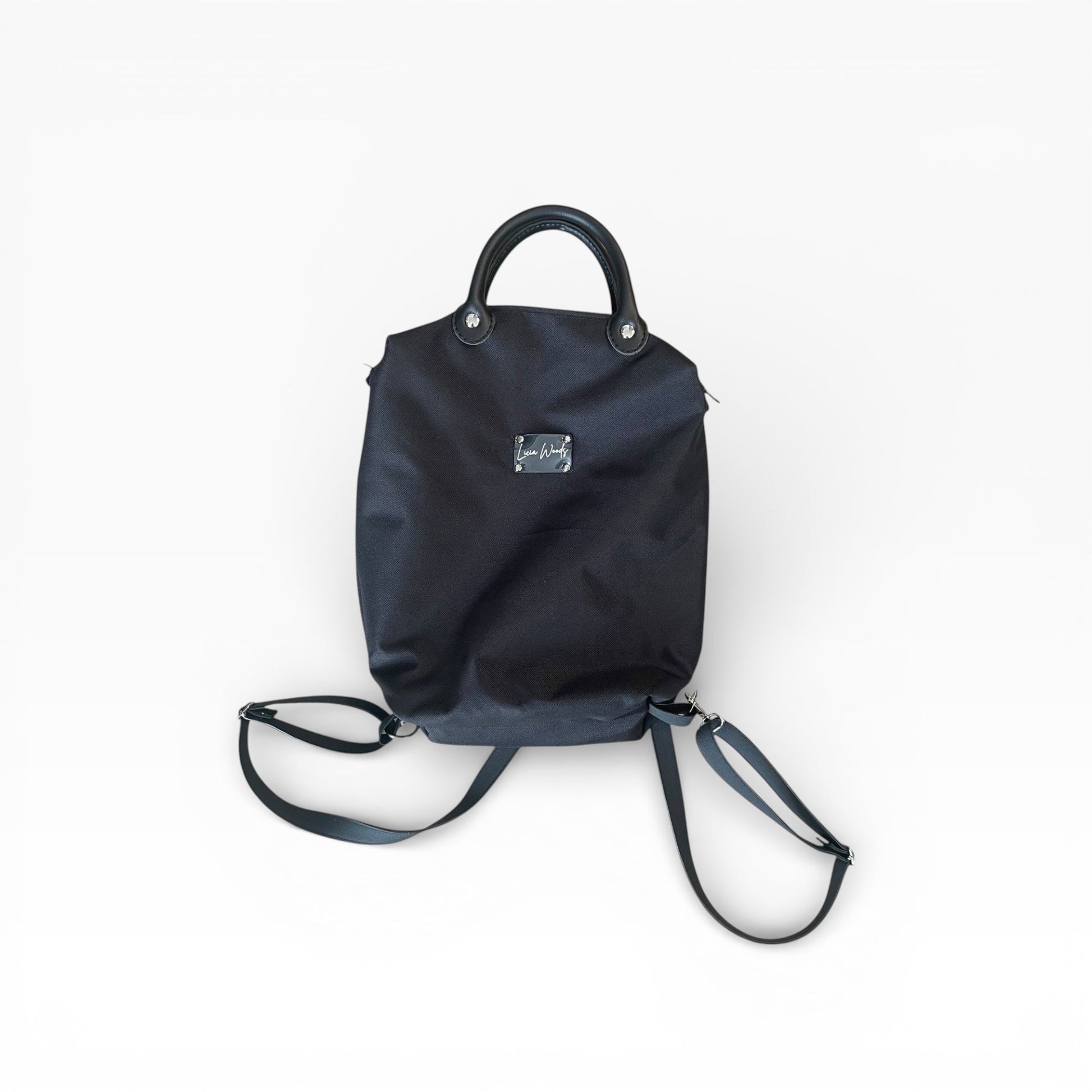 Zaino piccolo NERO liscio